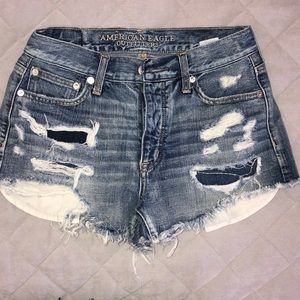 Jean, American eagle shorts